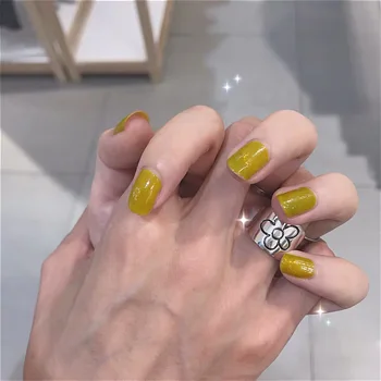 2020 Naujų korėjos Stiliaus Gėlių Žiedus Moterims Punk Madinga Vintage Slyvų Žiedų Žiedas Mažas Daisy Gėlių Žiedai Šalies Pora Žiedų