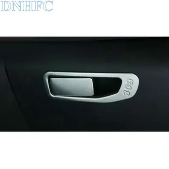 DNHFC Automobilių apima Aukštos kokybės nerūdijančio plieno Daiktadėžė už Peugeot 308 2016year laikymo dėžutė Dekoratyvinė dėžutė Daiktadėžė rankena