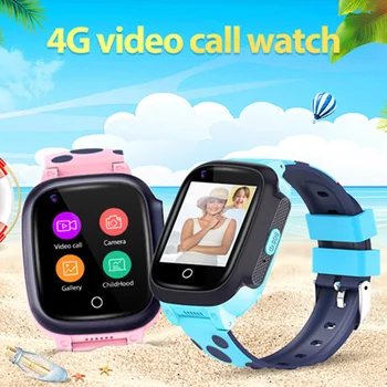 Y95 Vaikas Smart Watch Telefono GPS Vandeniui Vaikai Smart Žiūrėti 4G Wifi Antil-Prarado SIM Vietą Tracker Smartwatch HD Vaizdo Skambučių