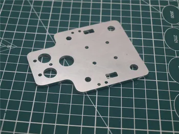 1pcs aliuminio lydinio MGN12H vieną/du kartus antgalis mount plokštė, skirta atnaujinti HE3D EI3/Tarantula i3 3D spausdintuvas dviguba išspaudimo