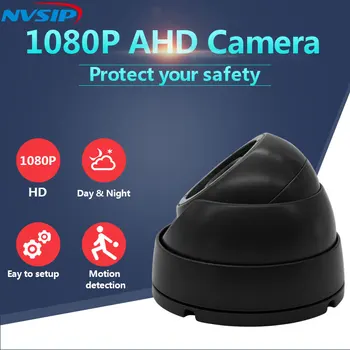 Metalo Medžiagos IR Naktį Dome Kameros HAINAUT Patalpų ir Lauko Stebėjimo Saugumo Kameros HAINAUT 1080P