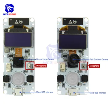 ESP32-Cam ESP32 Dual-Core WIFI Valdybos OV2640 vaizdo Kameros Modulis 0.96