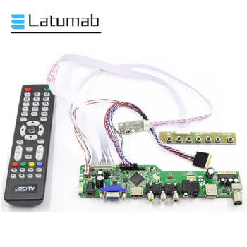 Latumab Naujas Rinkinys CLAA156WA11A TV+HDMI+VGA+USB LCD LED ekrano Valdiklio Tvarkyklę Valdybos Nemokamas pristatymas
