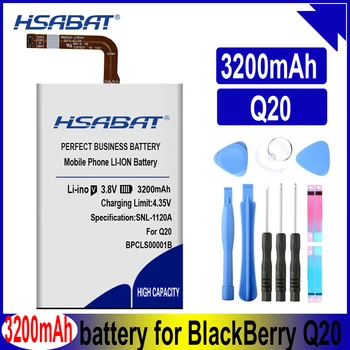 HSABAT 3200mAh BPCLS00001B Baterija BlackBerry Q20
