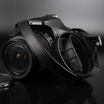 PU Odos Fotoaparatas Dirželis Peties, Kaklo Diržas Canon PowerShot G1X G1 X Mark III II SX60 SX540 SS G5X G3X G7X G9X II G7XII SX50