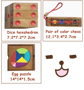 Juokinga Mediniai Galvosūkiai Geometrinis Abnormity Formos Dėlionės, Žaislų, Smegenų-Kibinimas Įspūdį Vaikams, Vaikams, Žaislas, Tėvų-vaikų bendravimą Žaislai
