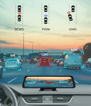 2021 AR Navigacijos 4GB+32GB Automobilių Dvr Kamera Android 8.1 Konsolė DVR 12