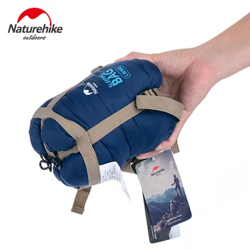Naturehike 1 2 Asmuo, Lauko Ultralight Paketas Miegmaišį Medvilnės Kvėpuojantis Miegmaišiai Gali Sujungimas Kempingas, Kelionės