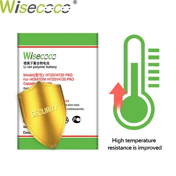 WISECOCO 4900mAh Baterija HOMTOM HT20 / HT20 Pro Mobiliųjų Telefonų Sandėlyje Aukštos Kokybės Baterija+Sekimo Numerį